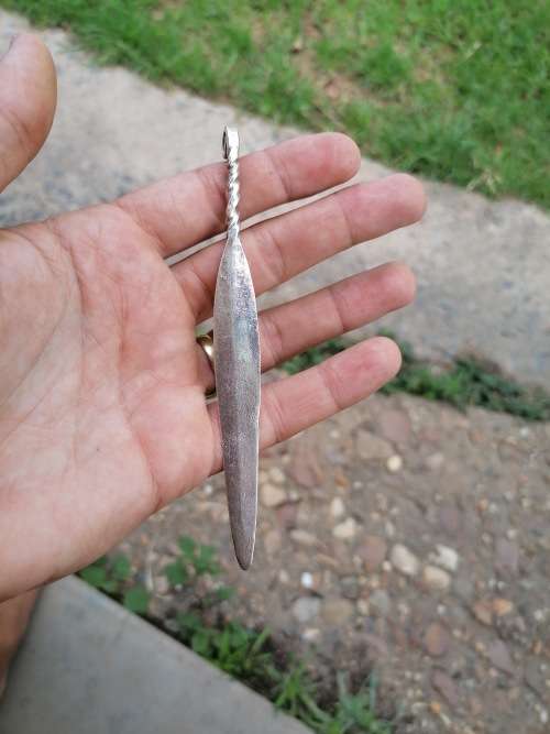 RARE patrick mavros silver bookmark