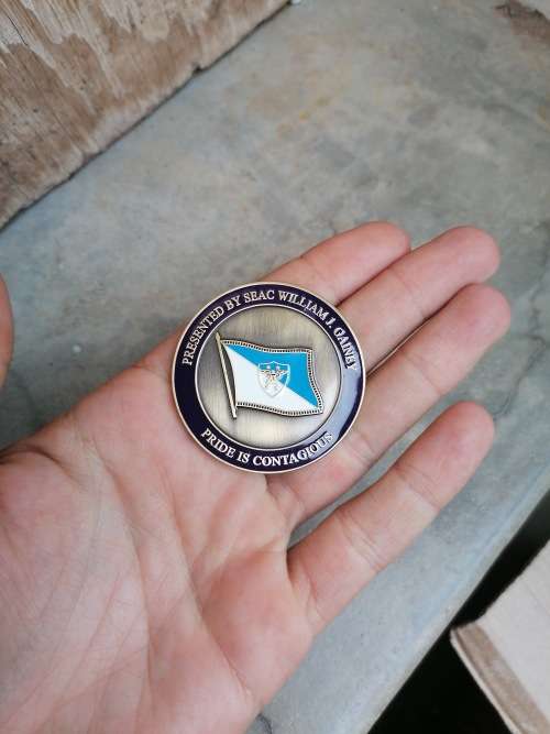 1st Senior Enlisted Advisor William J Gainey Challenge Coin