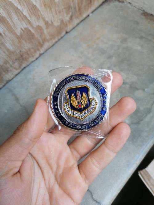presented by the command chief master sergeant coin