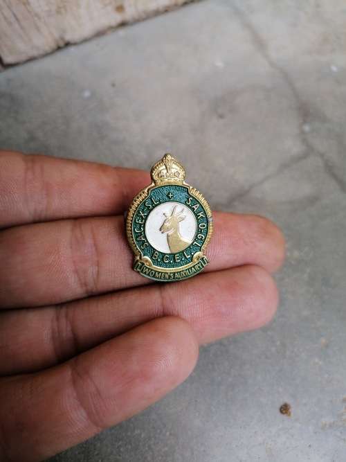 1934 South Africa British Empire Services League badges