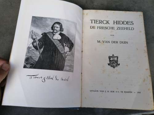TIERCK HIDDES DE FRIESCHE ZEEHELD DOOR M VAN DER DUIN 1932