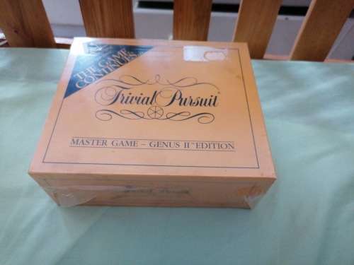 Rare find a still sealed trivial pursuit genus 11 edition 1981