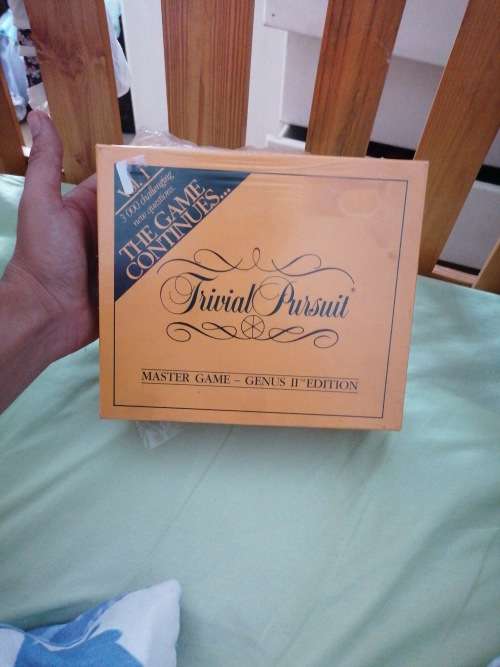 Rare find a still sealed trivial pursuit genus 11 edition 1981