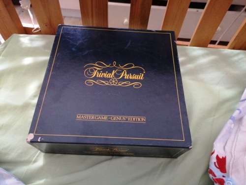 Vintage 1981 Original Trivial Pursuit Master Game Genus Edition Complete