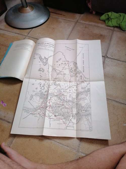 Cape of Good Hope, Maps to the best lines of possible railway extension. - EARLY DATE 1879 -