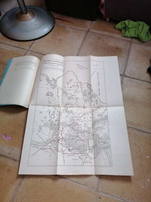 Cape of Good Hope, Maps to the best lines of possible railway extension. - EARLY DATE 1879 -