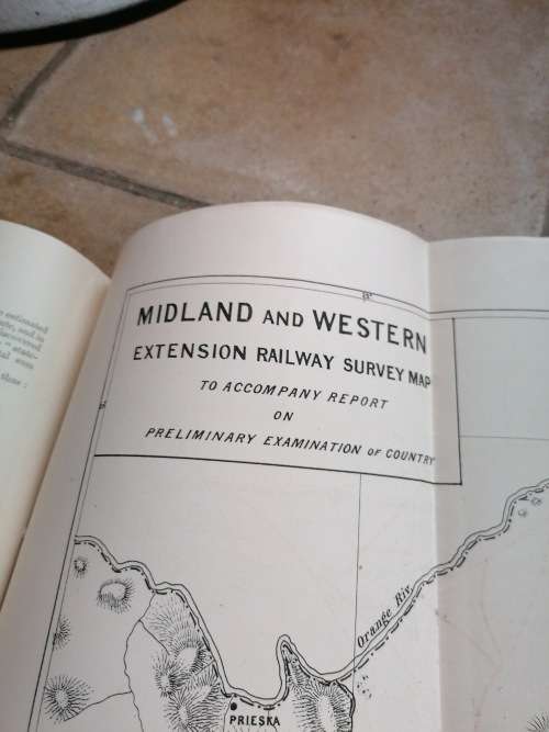Cape of Good Hope, Maps to the best lines of possible railway extension. - EARLY DATE 1879 -