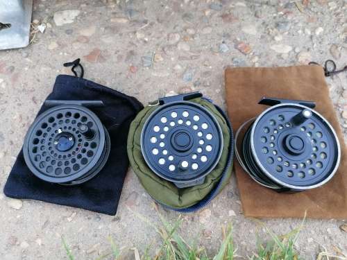 3 fly fishing reel. Condition as per picture
