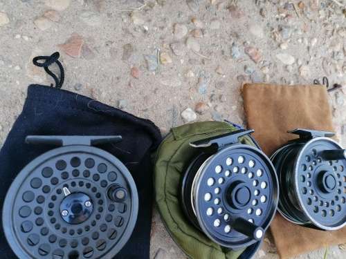 3 fly fishing reel. Condition as per picture