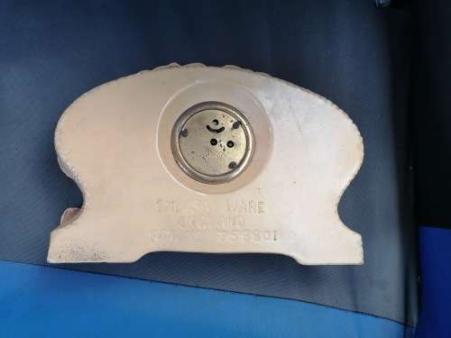 embosa ware 753801 clock Sadly damaged still a lovely display item