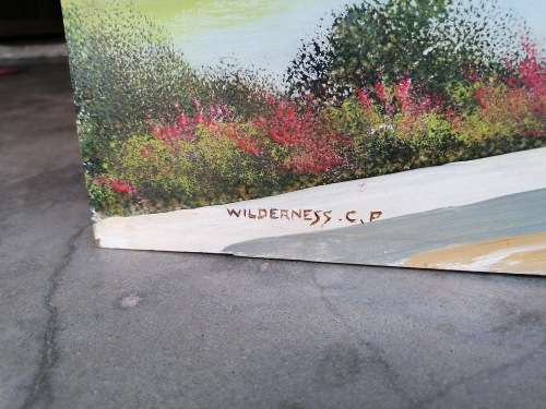 Original major antique painting