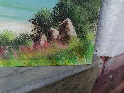 Original major antique painting