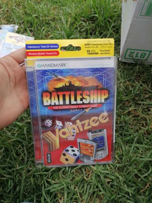 Handmark Battleship / yahtzee Game Sealed licenced by Atari