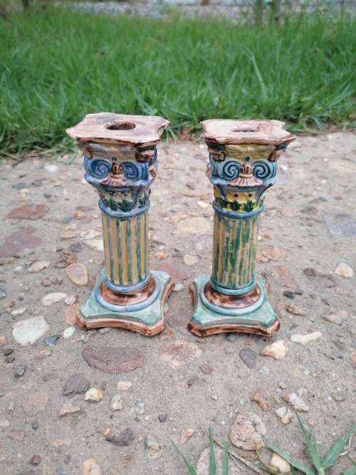 Vintage candle holders