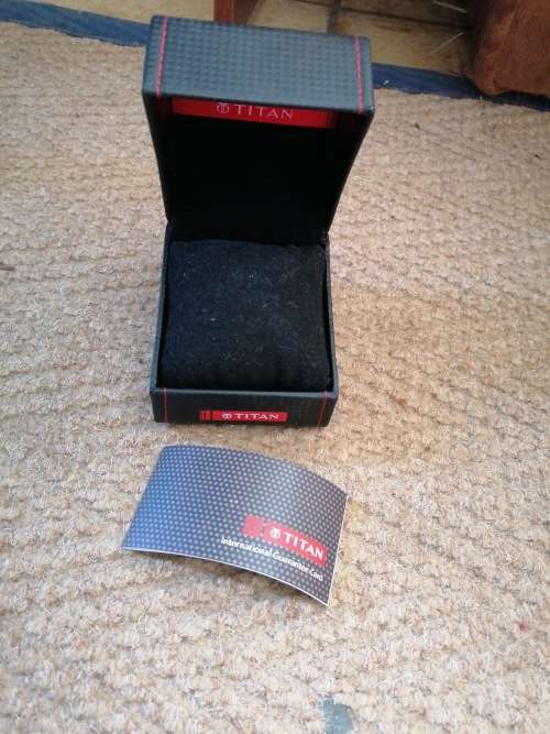 Titan watch box