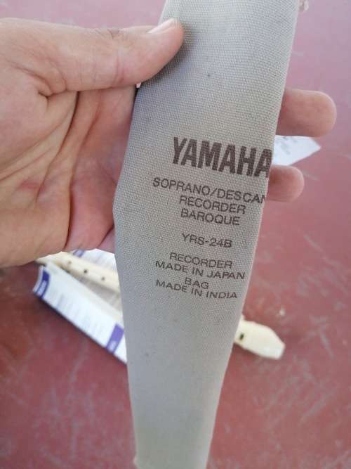 yamaha soprano recorder baroque YRS-24B flute