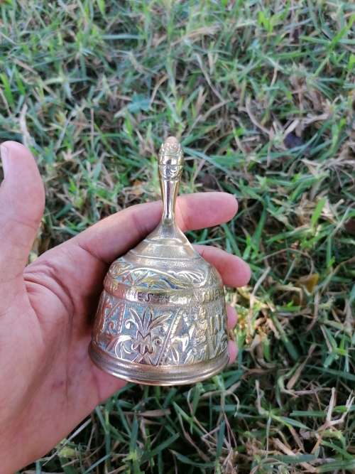 4 Evangelists Marcus Matheus Johannes Lucas - Brass Bell