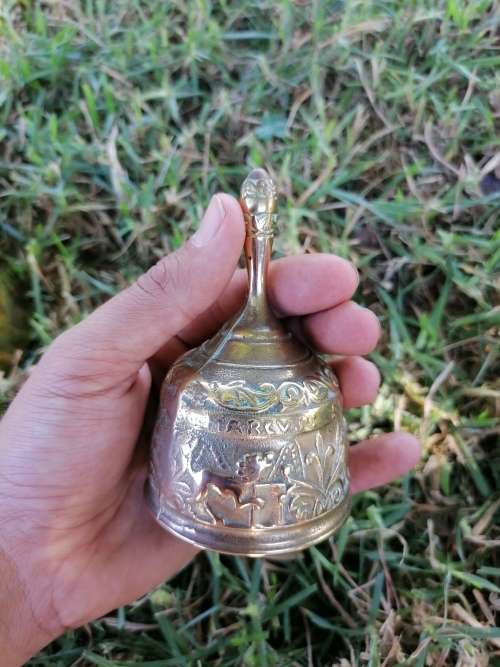 4 Evangelists Marcus Matheus Johannes Lucas - Brass Bell