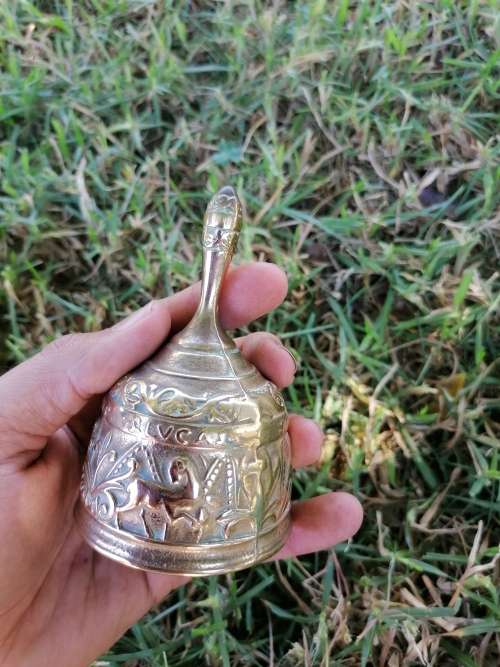 4 Evangelists Marcus Matheus Johannes Lucas - Brass Bell