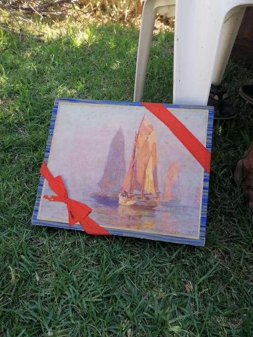 Vintage chocolate box