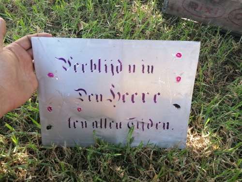 Antique sign