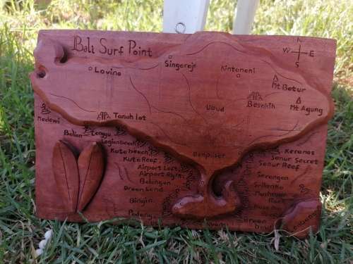 bali surf point carving