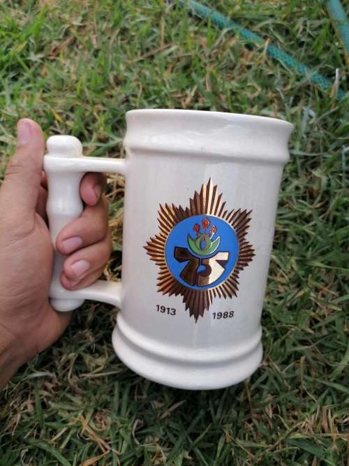 1988 SA Police 75th Anniversary Beer Mug