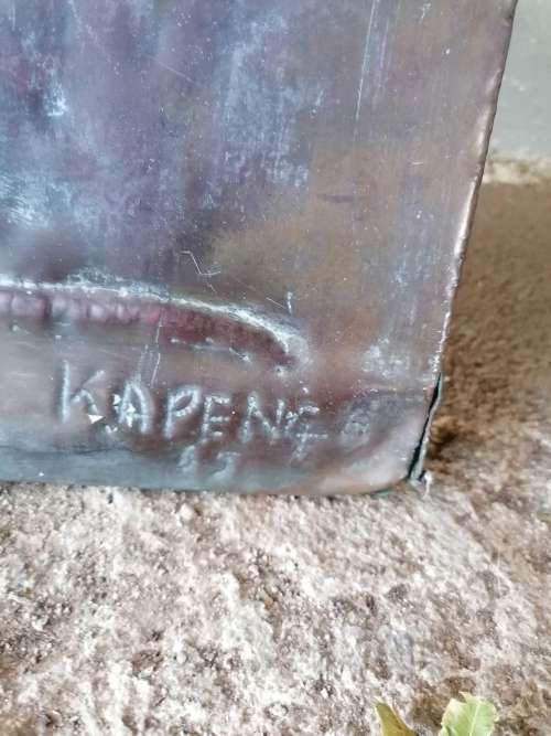 BEAUTIFUL HAND-BEATEN COPPER ART WORK!! *SIGNED*