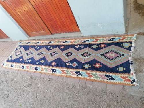 Persian Qashqai kilim region runner 3m Over 40 years old