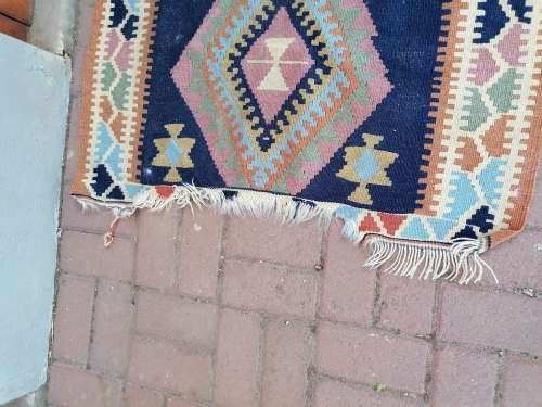 Persian Qashqai kilim region runner 3m Over 40 years old