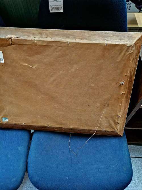 Lovely vintage painting by A. Makey 65cm x 47cm 54cm x 38cm