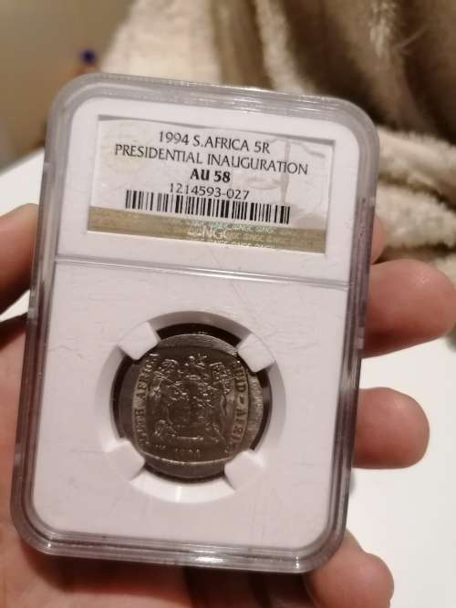 1994 graded R5 coins collection
