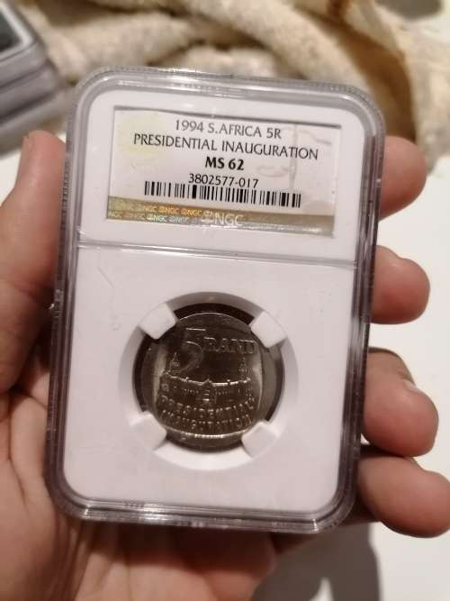 1994 graded R5 coins collection
