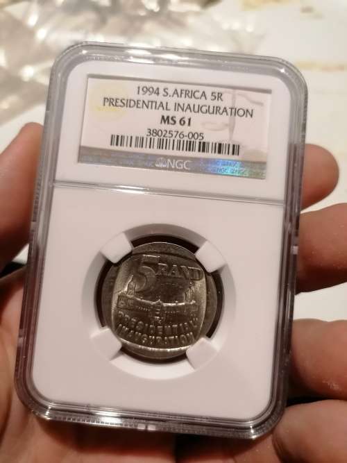 1994 graded R5 coins collection
