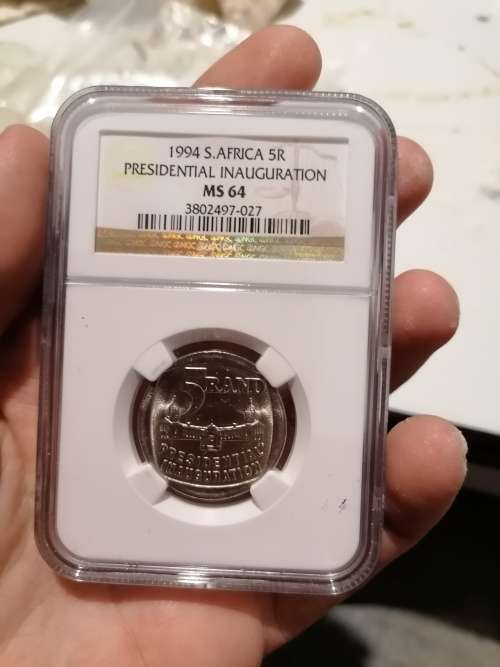 1994 graded R5 coins collection