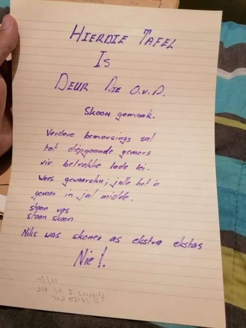 BAIE SKAARS DOKUMENTE VAN OMBALANTO 52 BN GRENSOORLOG.SLUIT GEHEIME DOKUMENTE IN