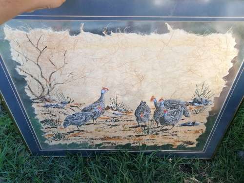 Original maruis wessels painting. Courier only