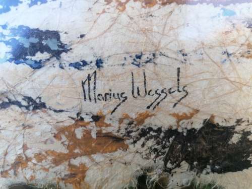 Original maruis wessels painting. Courier only