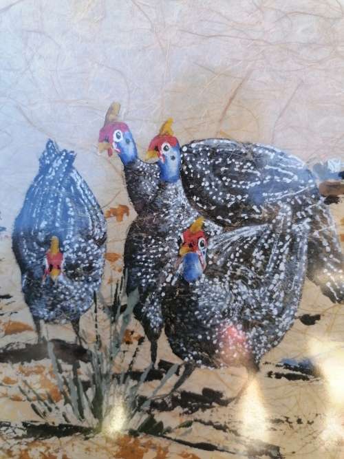 Original maruis wessels painting. Courier only