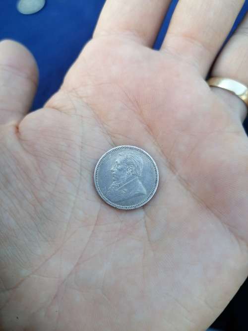 1896 ZAR SIXPENCE