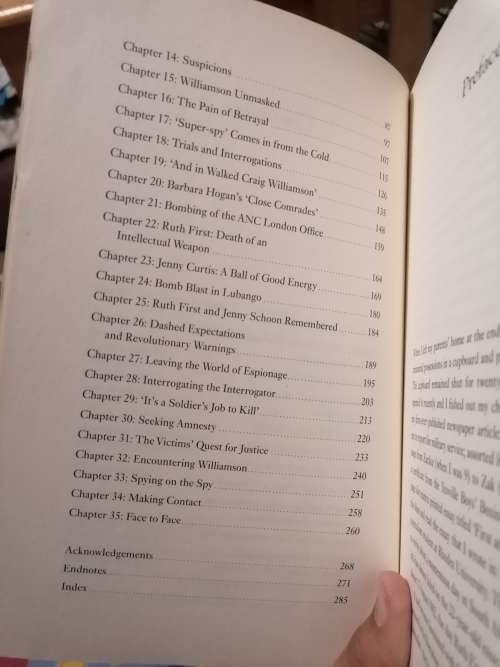 Spy - Uncovering Craig Williamson (Paperback) like new condition