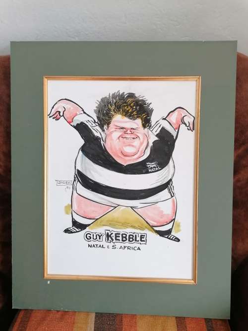 Jock Leyden(1908 - 2000)- Original Cartoon by this Internationally Acclaimed Cartoonist 55cm x 46cm