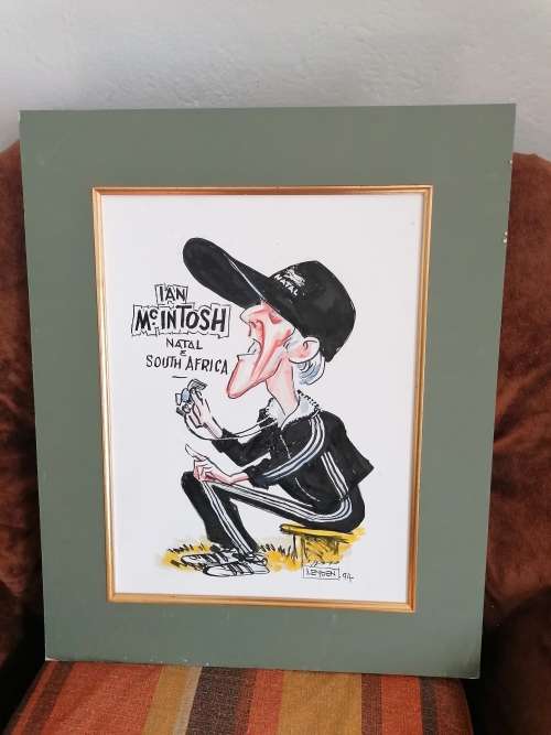 Jock Leyden(1908 - 2000)- Original Cartoon by this Internationally Acclaimed Cartoonist 55cm x 46cm