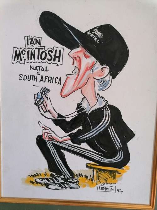 Jock Leyden(1908 - 2000)- Original Cartoon by this Internationally Acclaimed Cartoonist 55cm x 46cm