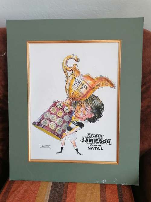Jock Leyden(1908 - 2000)- Original Cartoon by this Internationally Acclaimed Cartoonist 55cm x 46cm