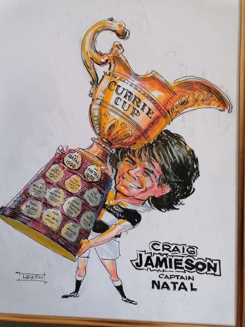 Jock Leyden(1908 - 2000)- Original Cartoon by this Internationally Acclaimed Cartoonist 55cm x 46cm