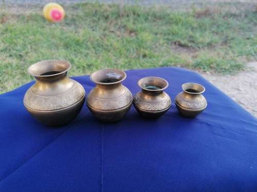 Cute brass set