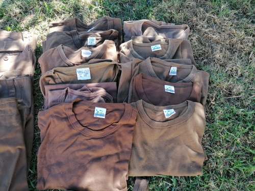 Old SA military clothing job lot