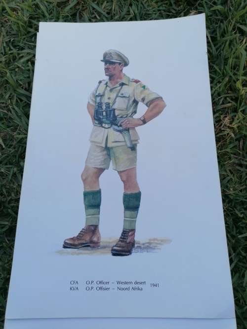 Members of Cape Field Artillery depicted