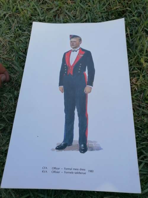 Members of Cape Field Artillery depicted
